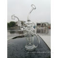 Glass Beaker Bong Showerhead Perc Recycler Dab Rig egg Water Pipes Oil Rigs Bubbler Smooth Pipe With Quartz Banger Or Bowl